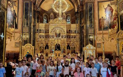 Tabăra de vară „Zbor prin poveşti” ediţia a III a organizată de Parohia „Aşezămintele Brâncoveneşti, Biserica Domniţa Bălaşa